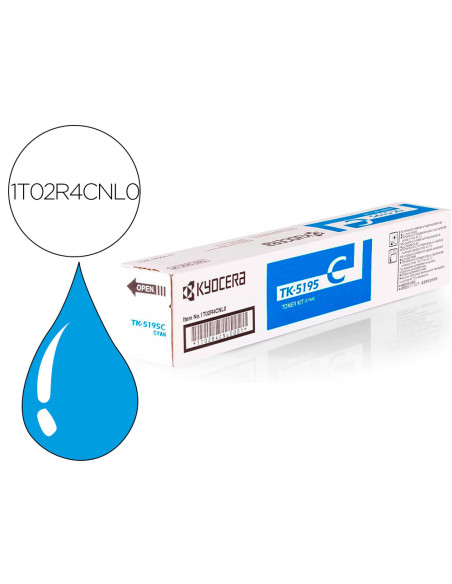 Toner tk-5195c kyocera 1t02r4cnl0 / cyan
