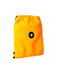 Mochila saco plano antartik bolsillo interior con cremallera color mostaza 350x400 mm 2