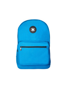 Mochila antartik con asa y bolsillo frontal con cremallera color azul 320x140x430 mm