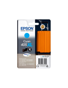 Ink-jet epson 405 xl wf-3820dwf / wf-4820dwf / wf-7830dtwf / wf-7840dtwf alta capacidad cian 2