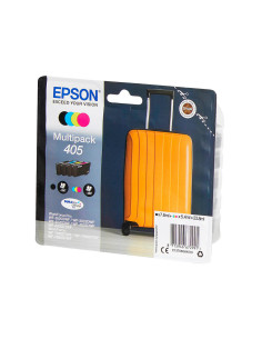 Ink-jet epson 405 wf-3820dwf / wf-4820dwf / wf-7830dtwf / wf-7840dtwf alta capacidad pack de 4 colores 2