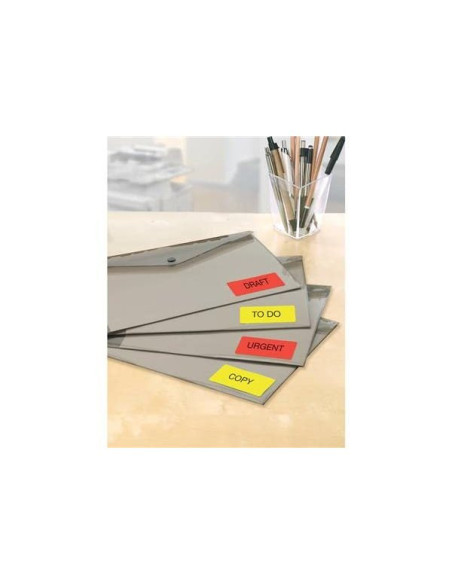 Etiqueta adhesiva tico verde f luorescentes permanente fsc laser/inkjet/fotocopia 200x142 mmcaja de 140 unidades