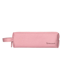 Estuche portatodo liderpapel classic rectangular con asa 210x70mm rosa