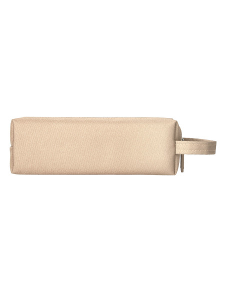 Estuche portatodo liderpapel classic rectangular con asa 210x70mm crema