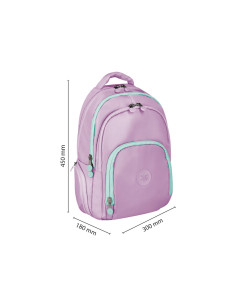 Mochila antartik fusion flex multibolsillo morado 19l 450x180x300 mm 2