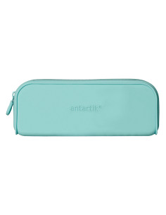 Estuche portatodo antartik prisma silicona soft rectangular 185x50x75 mm menta