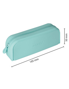 Estuche portatodo antartik prisma silicona soft rectangular 185x50x75 mm menta 2