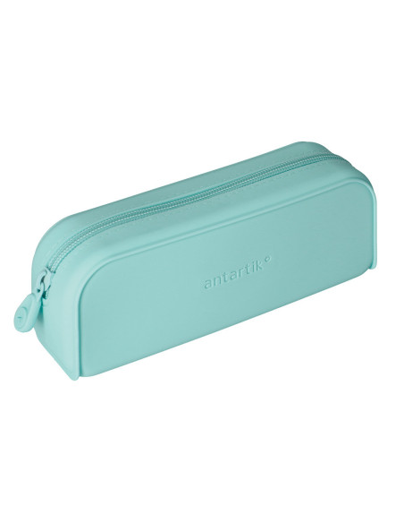 Estuche portatodo antartik prisma silicona soft rectangular 185x50x75 mm menta