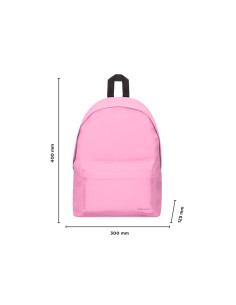 Mochila liderpapel start 1 compartimento rosa 10 l 400x125x300 mm 2
