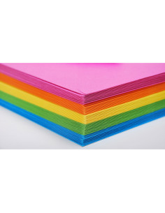 Sobre clairefontaine pollen 90x140 mm + tarjeta visita 82x128 mm pack de 40 unidades 5 colores surtidos 2