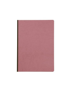 Libreta clairefontaine age-bag tapa cartulina lomo cosido liso 96 hojas color rosa antioquia 210x297 mm 2