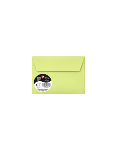 Sobre clairefontaine pollen 114x162 cm 120g verde yema pack de 5 unidades