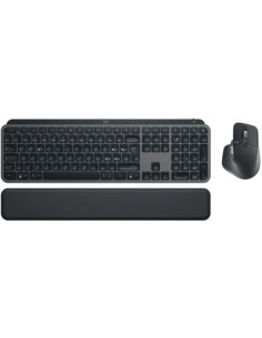 Teclado y Ratón Inalámbricos Logitech MX Keys S Combo/ Incluye Reposamanos
