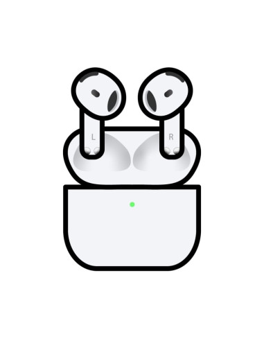 Auriculares Bluetooth Apple Airpods 5/ Estuche de Carga Inalambrica