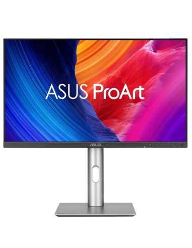 Monitor Profesional Asus ProArt Display PA278QGV Gen2 27""/ QHD/ Multimedia/ Regulable en altura/ Negro y Plata