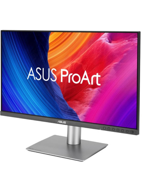 Monitor Profesional Asus ProArt Display PA278QGV Gen2 27""/ QHD/ Multimedia/ Regulable en altura/ Negro y Plata