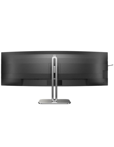 Monitor Profesional Ultrapanorámico Curvo Philips 49B2U5900C 49""/ Dual QHD/ Multimedia/ Regulable en altura/ Negro y Plata