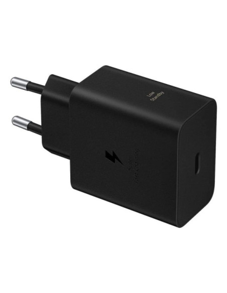 Samsung Cargador de Pared USB-C 60W - Super Fast Charging 2.0 - Color Negro