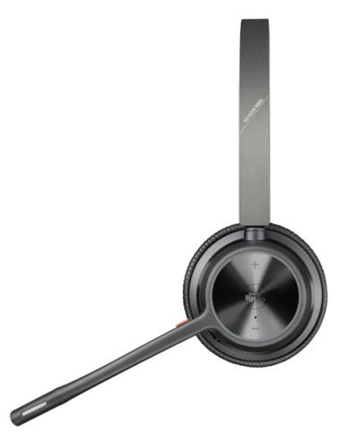 HP Poly Voyager 4320 UC M Auriculares con Microfono Bluetooth - Almohadillas Acolchadas - Controles en Auricular- Color Negro