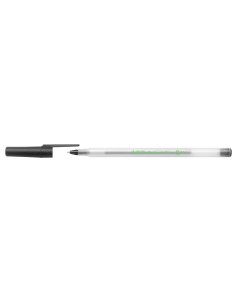 Boligrafo bic ecolutions round stic negro 2