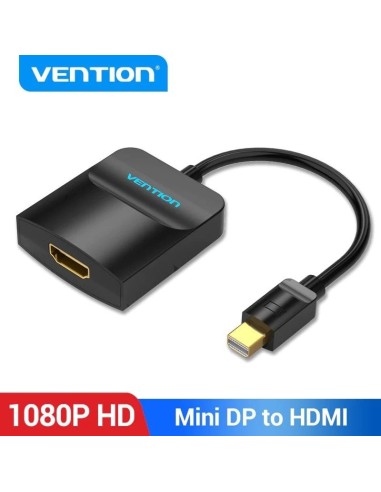Adaptador Vention HBCBB/ Mini Displayport Macho - HDMI Hembra