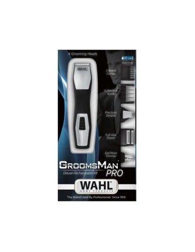 Cortabarbas WAHL Body Groomer PRO All In One/ con Batería/ con Cable/ 7 Accesorios