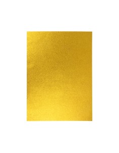 Goma eva con purpurina liderpapel 50x70cm 60g/m2 espesor 2mm oro 2