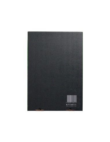 Funda multitaladro q-connect din a4 80 mc piel de naranja bolsa de 10 unidades