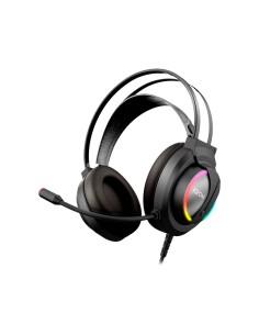 Auricular krom kappa gaming estereo con microfono flexible iluminacion led rgb rainbow longitud cable 210 cm 2