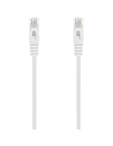 Cable de Red RJ45 AWG24 UTP Aisens A145-0594 Cat.6A/ LSZH/ 1m/ Blanco