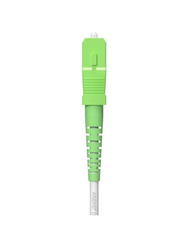 Cable de Fibra Óptica G657A2 3.0 9/125 SMF Aisens A152-0619/ LSZH/ 150m/ Blanco