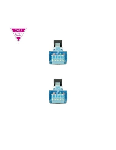 Cable de Red RJ45 SFTP Nanocable 10.20.1702-BK Cat.7/ 2m/ Negro