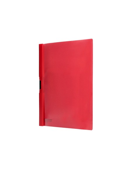Carpeta beautone dossier pinza lateral 35360 polipropildin-a4 roja 25 h. pinza desliz-pack de 10 retractilado