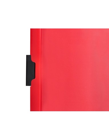 Carpeta beautone dossier pinza lateral 35360 polipropildin-a4 roja 25 h. pinza desliz-pack de 10 retractilado