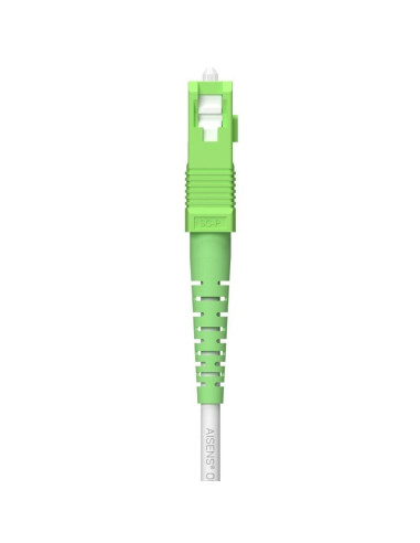 Cable de Fibra Óptica G657A2 3.0 9/125 SMF Aisens A152-0619/ LSZH/ 150m/ Blanco
