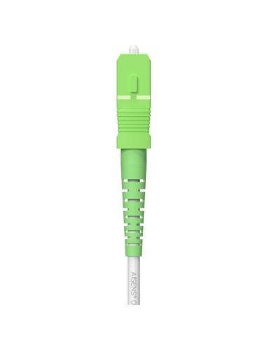 Cable de Fibra Óptica G657A2 3.0 9/125 SMF Aisens A152-0619/ LSZH/ 150m/ Blanco