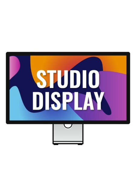 Apple Studio Display 27"/ 5K/ Cristal Estándar/ Soporte con Inclinación Ajustable