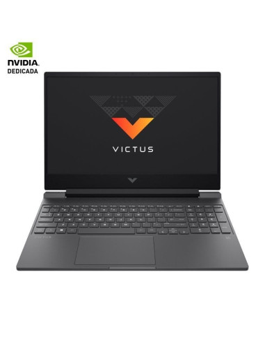 Portátil Gaming HP Victus 15-FA0052NS Intel Core i5-12450H/ 16GB/ 512GB SSD/ GeForce RTX3050/ 15.6"/ Sin Sistema Operativo