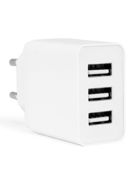 Cargador de Pared Orbegozo EN 1100/ 3xUSB/ 3.4A