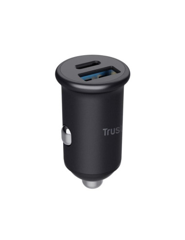 Cargador de Coche Trust Maxo/ 1xUSB-Tipo C/ 1xUSB/ 38W