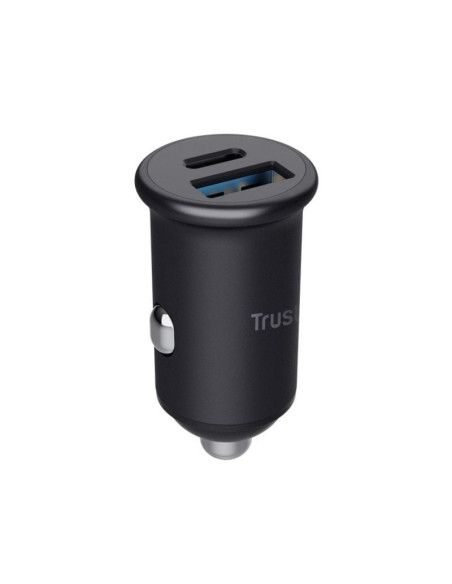 Cargador de Coche Trust Maxo/ 1xUSB-Tipo C/ 1xUSB/ 38W