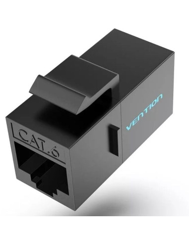 Adaptador Conector RJ45 IPGB0-5 Cat6 UTP/ RJ45 Hembra - RJ45 Hembra/ 5 uds/ Negro