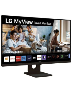 Smart Monitor LG MyView 27SR50F-B 27"/ Full HD/ Multimedia/ Smart TV/ Negro