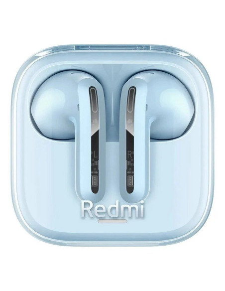 Auriculares Bluetooth Xiaomi Redmi Buds 6 Active con estuche de carga/ Autonomía 6h/ Azul