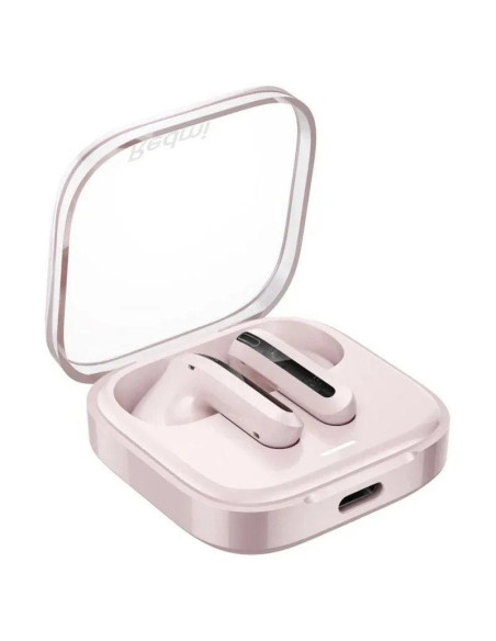 Auriculares Bluetooth Xiaomi Redmi Buds 6 Active con estuche de carga/ Autonomía 6h/ Rosa