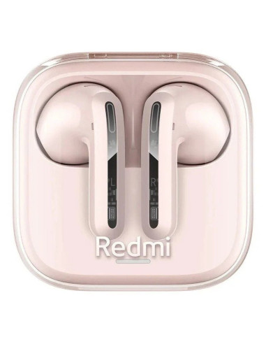 Auriculares Bluetooth Xiaomi Redmi Buds 6 Active con estuche de carga/ Autonomía 6h/ Rosa