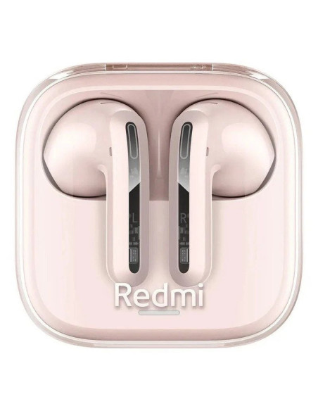 Auriculares Bluetooth Xiaomi Redmi Buds 6 Active con estuche de carga/ Autonomía 6h/ Rosa