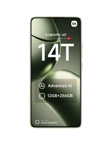 Smartphone Xiaomi 14T 12GB/ 256GB/ 6.67"/ 5G/ Verde