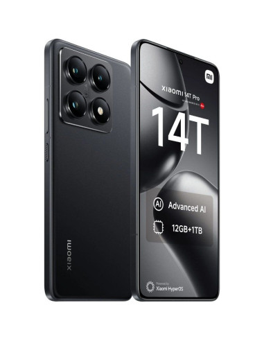 Smartphone Xiaomi 14T Pro 12GB/ 1TB/ 6.67"/ 5G/ Negro Titanio