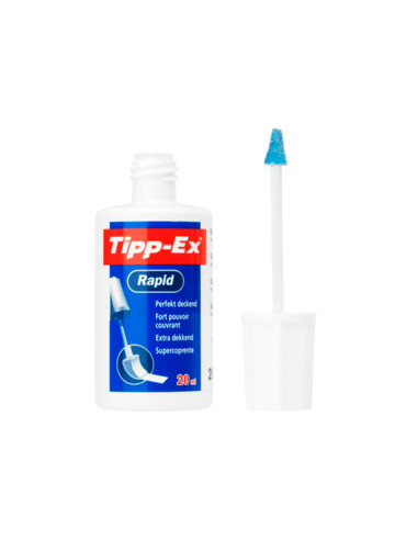 Corrector tipp-ex aplicador espuma bote 20 ml